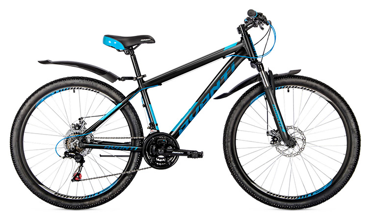 Фотография Велосипед Avanti SPRINTER 26" 2021, размер М, черно-синий